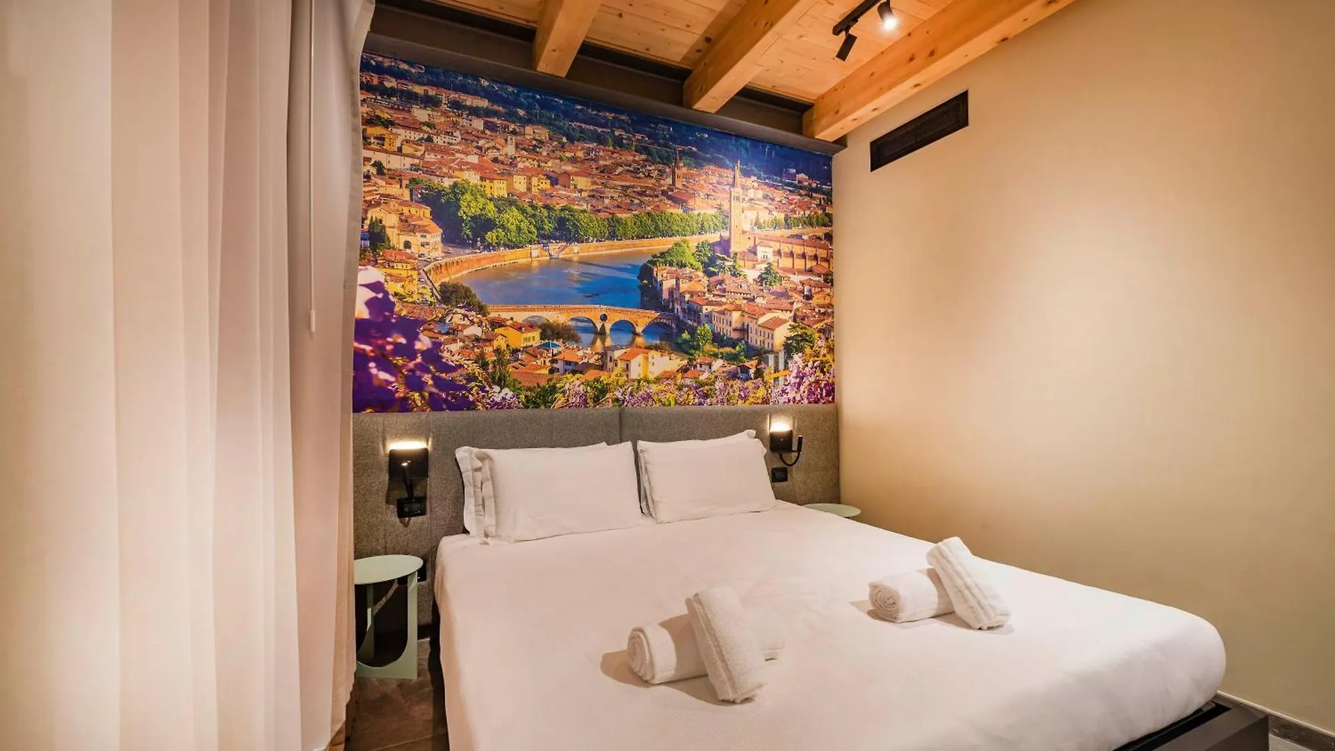 Pensionat Italianflat - Verona'S River, Free Parking For Car & Bike, Nature, Relax