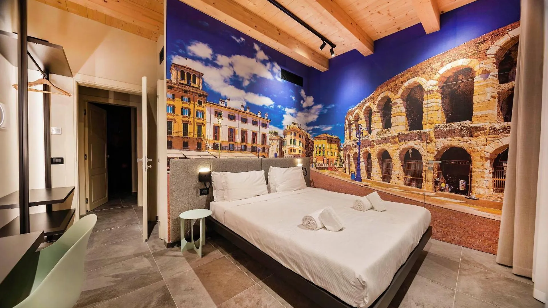 Pensionat Italianflat - Verona'S River, Free Parking For Car & Bike, Nature, Relax